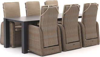 Intenso Furniture Intenso Umbria/Lagundo 230cm dining tuinset 7-delig verstelbaar