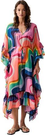 Kurt Geiger Strandjurk - Dames - Badkleding - Veelkleurig - Maat: ONE Size Poliester