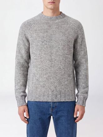 Ballantyne Maglia girocollo in misto lana e alpaca con fantasia astratta