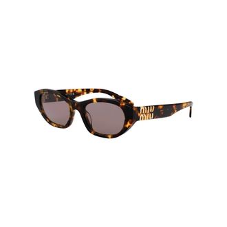 Miu Miu Sunglasses, female, Brown, 53 MM, Stylish Sunglasses with 0MU A03S