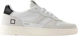 D.A.T.E. Court 2.0 Basic - Heren - Sneakers - Wit - 42 EU - Katoen - Schoenen