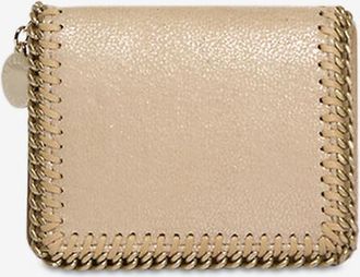 Stella McCartney Kompakte Brieftasche mit Ketten Falabella
