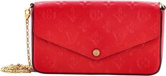 Louis Vuitton Felicie Pochette Monogram Empreinte Leather (Authentic Pre-Loved)
