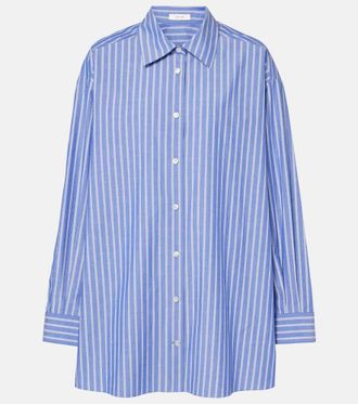 The Row Camicia Luka in popeline di cotone
