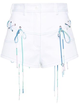 Pucci Shorts denim - Bianco