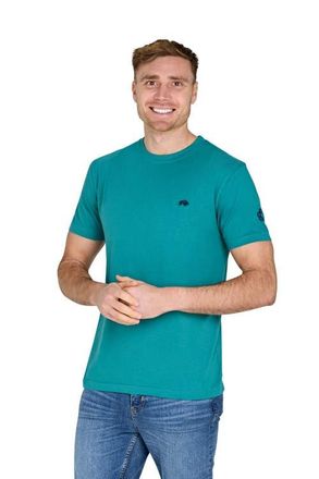 Raging Bull YFC Bull Horns Back Print T-Shirt in Teal at Nordstrom, Size Small Big
