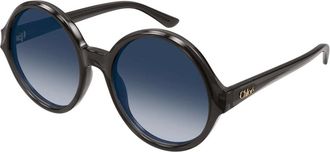Chlo&eacute; Sunglasses - female - Chlo&eacute; - Sunglasses - Brown - 57 MM - Accessories