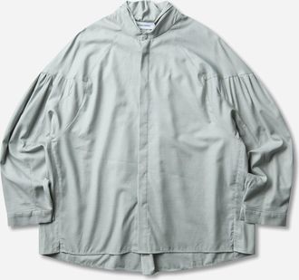 Kiko Kostadinov Men s Evers Pleated Shirt Soft Green