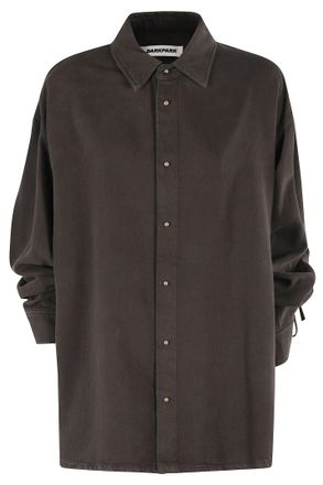 Darkpark Keanu Tencel Denim Rouche Shirt