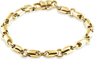 Pompeii3 Mens 14k Gold (42gram) or Platinum (68gram) 7mm Link Bracelet 8.5