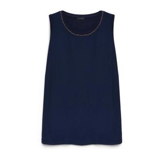 Fiorella Rubino Donna, Top, Blu, 2Xl, new