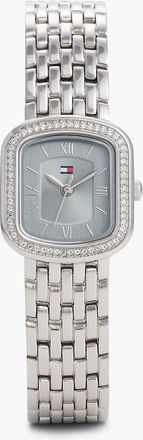 Tommy Hilfiger Womens 22MM Crystal Accent Dress Watch - Blue