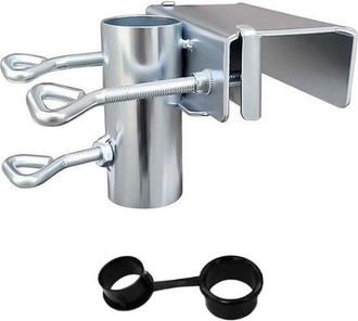 No Brand Soporte Para Sombrilla De Balc&oacute;n, Di&aacute;metro Interior Cil&iacute;ndrico De 3,8 Cm, Imprescindible Para Tu Sombrilla, Terraza, Balc&oacute;n, Soportes