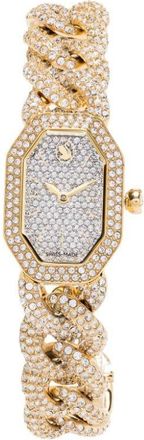 Swarovski Dextera 44mm x 20mm - women - stainless steel - One Size - Silver