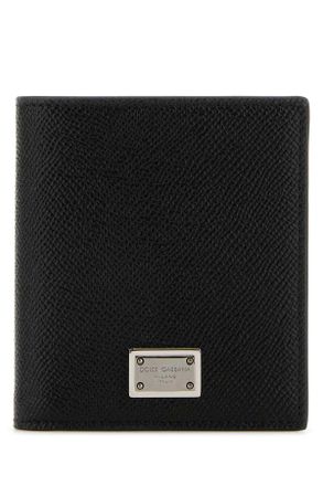 Dolce & Gabbana Black Leather Wallet