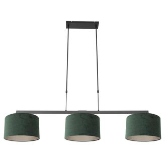 Steinhauer L&aacute;mpara Colgante - Stang - Negro - Metal Velours - Steinhauer