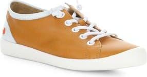 Softinos Isla Sneaker in 043 Warm Orange Smooth at Nordstrom Rack, Size 10-10.5Us / 41Eu