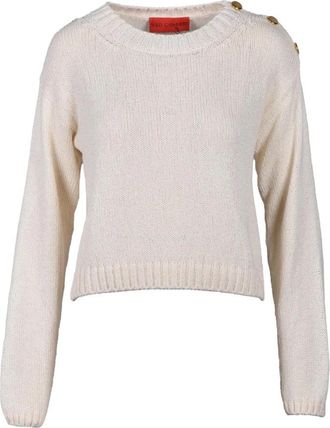 Wild Cashmere Trui - Dames - Ronde hals truien - Beige - S - Truien & Vesten