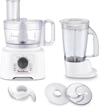 Moulinex Fp542111 Double Force Compact Blanco 2,2l