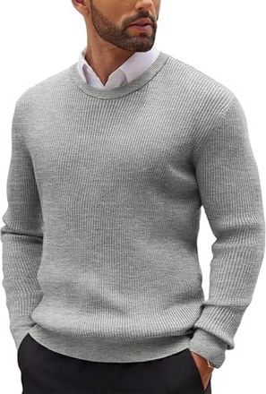 Pull Col Roulé Homme COOFANDY - Maille Fine, Coupe Slim, Chaud Et Élégant