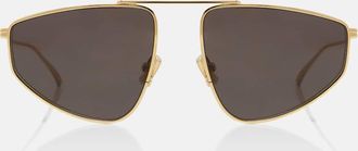 Bottega Veneta Light Ribbon aviator sunglasses