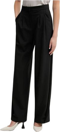 Iro Cirse Broek - Dames - Wijde Broeken - Zwart - XS - Katoen - Broeken
