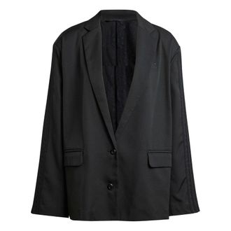 adidas (WMNS) adidas Oversized Blazer Asia Sizing Black IY9017