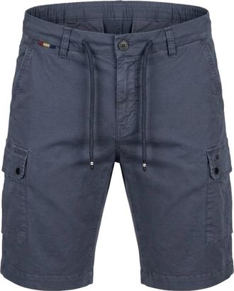 Mason's Carrot Cargo Bermuda Shorts - Heren - Korte Broeken - Blauw - S - Katoen - Korte Broeken