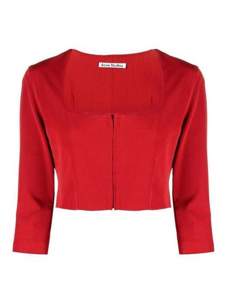 Acne Studios Cropped Blouse
