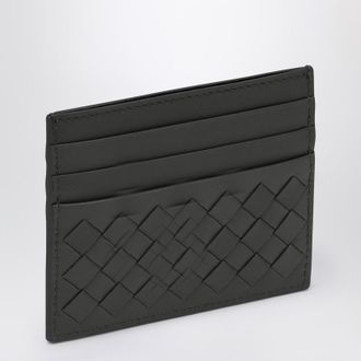 ★BOTTEGA VENETA★ Intrecciato Card Holder Light Grey 162150 Bottega Veneta Intrecciato Card Holder (Gray) 162150 V001N