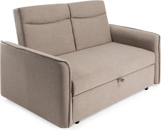 Home Heavenly Home Heavenly - Sof&aacute; Cama Ubud 2 Plazas, Compacto Y Funcional, Tapizado, Apertura Tipo Delf&iacute;n Y Respaldo Abatible, 2 Plazas Color: Marr&oacute;n