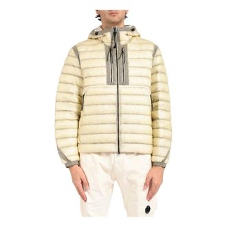 C.P. Company Down Jackets, male, Beige, Size: 2XL Down Jacket