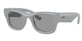 Ray-Ban RB4940 Wayfarer Puffer 6876/1 Mens Sunglasses Grey Size 47