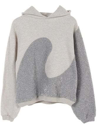 Dior x ERL 2010s Rame hoodie - Grijs