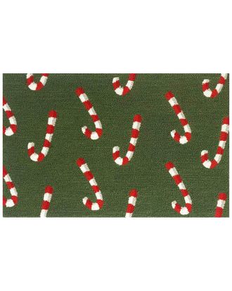 The Rug Market Candy Cane 24X36in Doormat