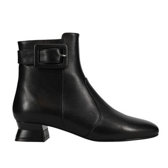 Vaneli Womens Pierot Ankle Boot, Black Nappa, 9 Narrow