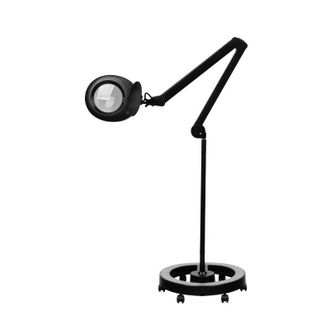 OEM L&aacute;mpara De Aumento Elegante 6025 De 60 Led Smd 5d Negra Con Tr&iacute;pode