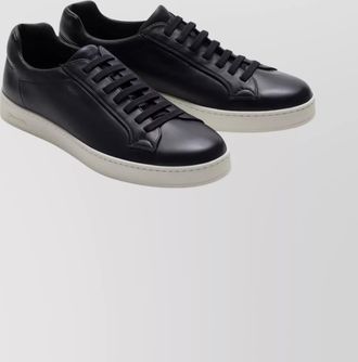 Churchs low-top leather sneakers contrast sole