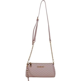 Bebe Adela Monogram Crossbody Bag in Powder Pink at Nordstrom Rack