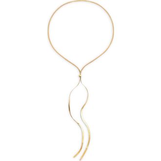 Panacea Snake Chain Bolo Necklace in Gold at Nordstrom Rack