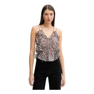 Iro Vojita Top - Dames - Tops zonder mouwen - Veelkleurig - M - Tops