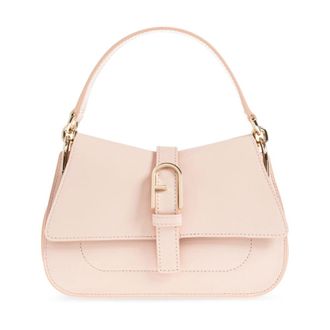 Furla Handbags, female, Pink, Size: ONE SIZE Flow Mini