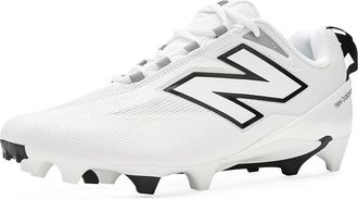 New Balance Burnx5 Lacrosse Cleats Mens Shoes NB White/Arctic Fox : 12.5 D - Medium, Textile