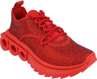 Ferragamo Nima Knit Sneaker in Red at Nordstrom Rack, Size 6.5