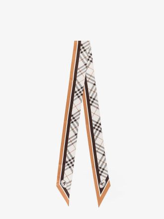 Burberry Bandeau in seta - BURBERRY - gender_Woman