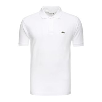 Lacoste Polo - Heren - Tops - Wit - Maat: 2XL Katoen
