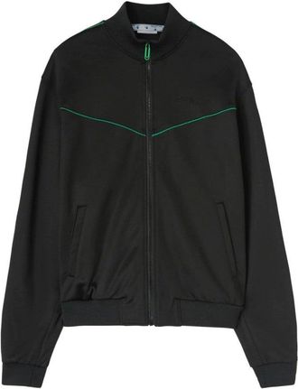 Off-white Ow Face Band Track Top Sweatshirt