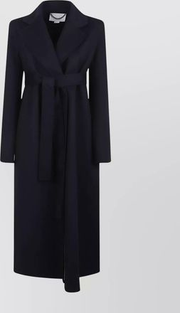 Stella McCartney wrap coat with belted waist and long sleeves