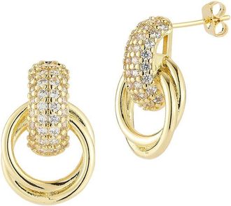 Sphera Milano Plated Cz Earrings