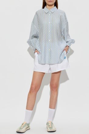 American Vintage Oversize Shirt, Womens, Blue